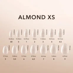 Almond XS | Natural Gel Extensions