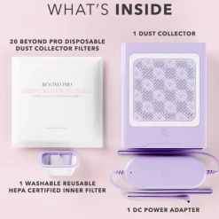 Beyond Pro Dust Collector Duo - Purple