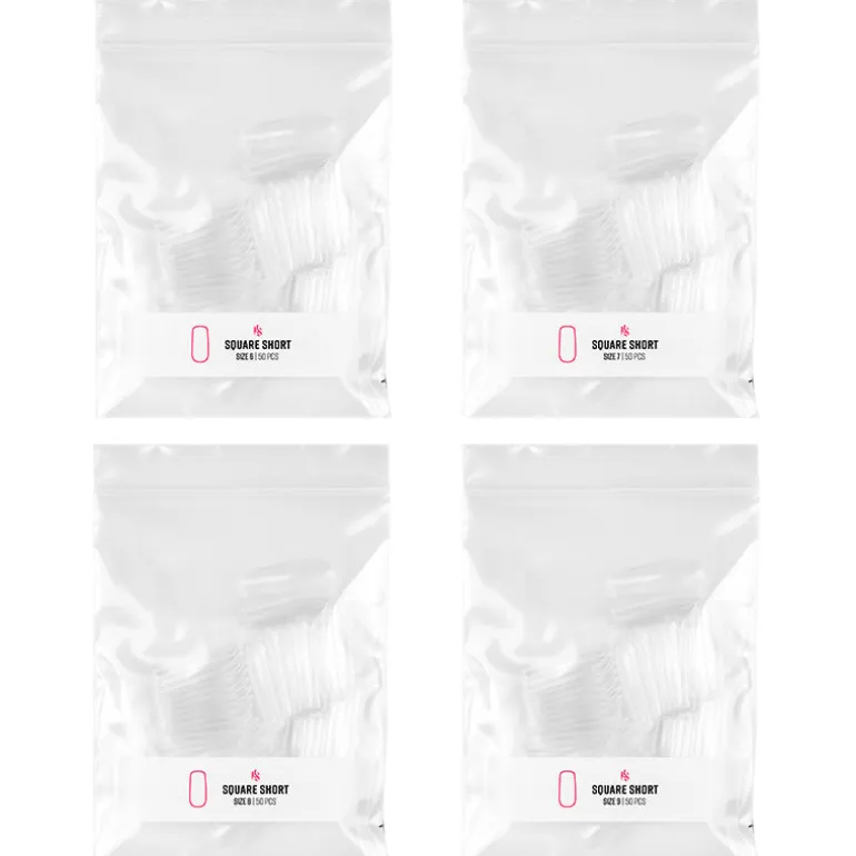 Gelly Tips Refill Pack - Square Short