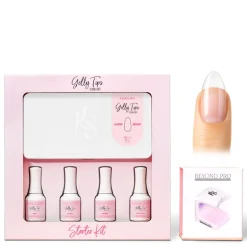 GELLY TIPS STARTER KIT - Almond Medium