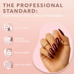 GELLY TIPS STARTER KIT - Almond Medium
