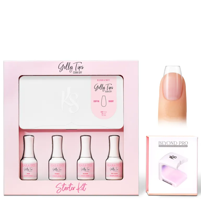 GELLY TIPS STARTER KIT - Coffin Short