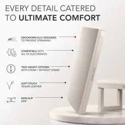 KEEP YOUR BACK STRAIGHT AND CLIENTS COMFORTABLE!