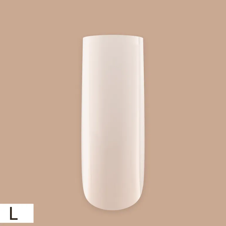 Square Long | Natural Gel Extensions