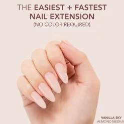 The FASTEST & EASIEST GEL NAIL EXTENSION: NO COLOR REQUIRED!