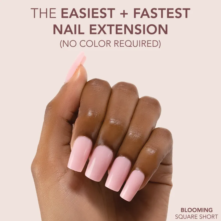 The FASTEST & EASIEST GEL NAIL EXTENSION: NO COLOR REQUIRED!