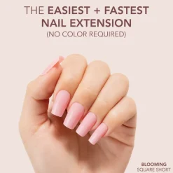 The FASTEST & EASIEST GEL NAIL EXTENSION: NO COLOR REQUIRED!