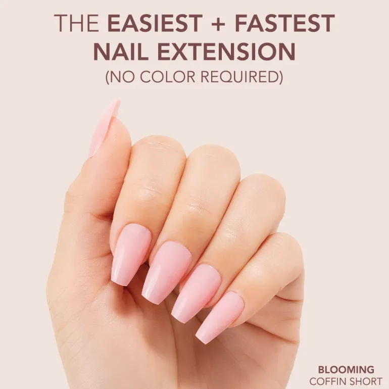 The FASTEST & EASIEST GEL NAIL EXTENSION: NO COLOR REQUIRED!