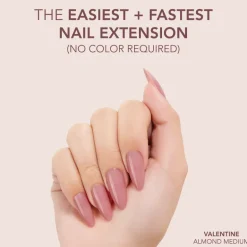 The FASTEST & EASIEST GEL NAIL EXTENSION: NO COLOR REQUIRED!