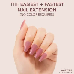 The FASTEST & EASIEST GEL NAIL EXTENSION: NO COLOR REQUIRED!