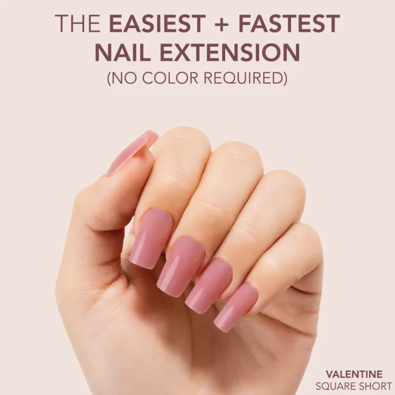 The FASTEST & EASIEST GEL NAIL EXTENSION: NO COLOR REQUIRED!