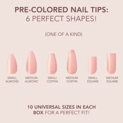 The FASTEST & EASIEST GEL NAIL EXTENSION: NO COLOR REQUIRED!