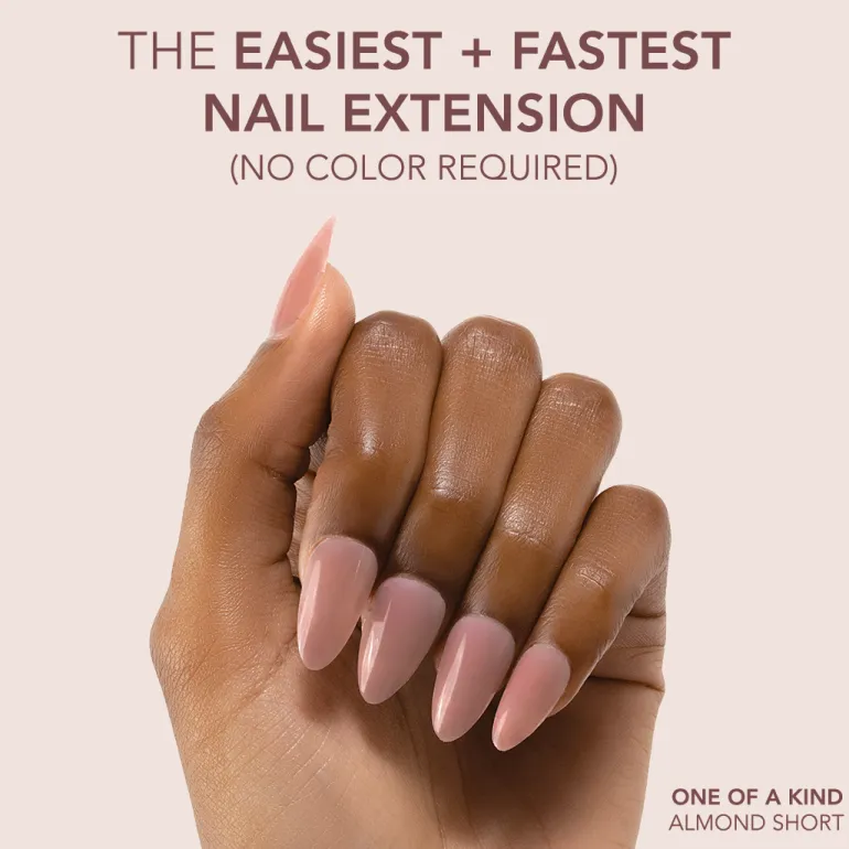 The FASTEST & EASIEST GEL NAIL EXTENSION: NO COLOR REQUIRED!
